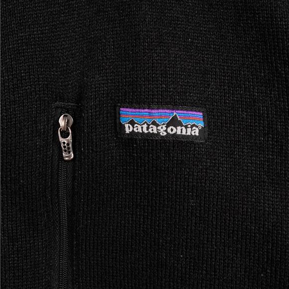 Patagonia Better Sweater Hoodie Black Fleece Men’s Large - Picture 9 of 11